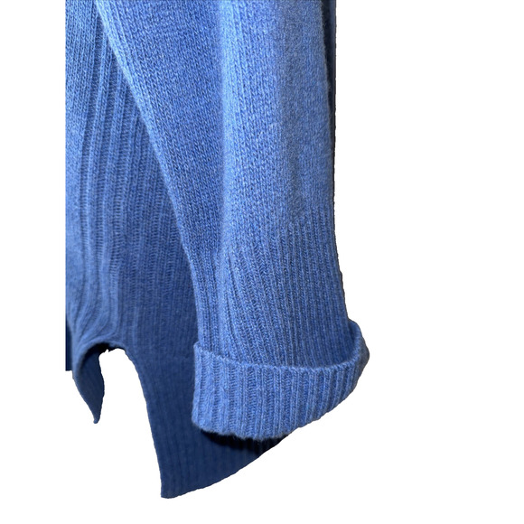 Nobili Vanessa Blue Recycled Cashmere Sweater In GRAFFITE Size L - Picture 7 of 13